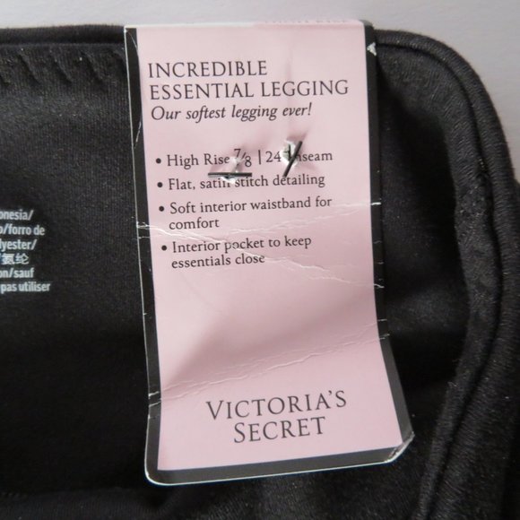 NWT VICTORIA'S SECRET INCREDIBLE ESSENTIAL HIGH RISE LEGGINGS POCKETS 8 - Picture 3 of 6